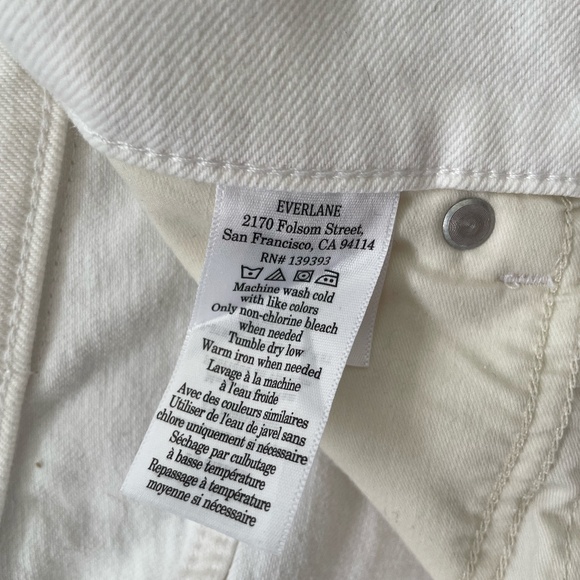 Everlane The Way High Slim 27 white - Picture 8 of 10